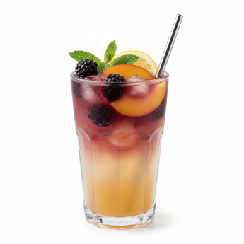 Основа HeadShot Ежевично персиковый лимонад, двойной холод 11мл