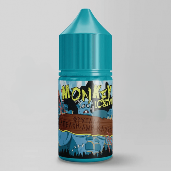 Жидкость Monkey vape ic&mnt - Апельсин, лимон, клубника (Фрутлла) 