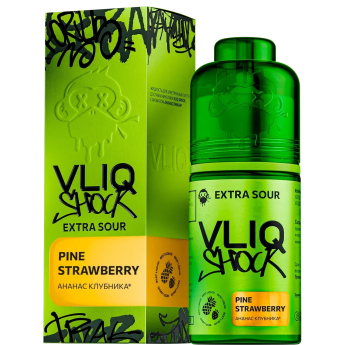 Основа Vliq Shock Ананас и клубника (Pine Strawberry), 12мл