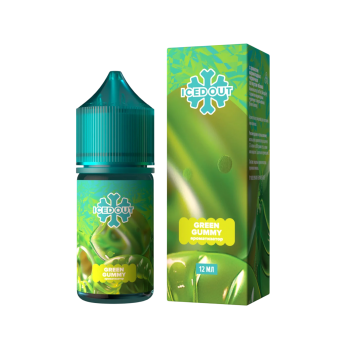 Основа Glitch Sauce "ICED OUT" - Мармеладные червячки с яблоком (Green Gummy), 12 мл