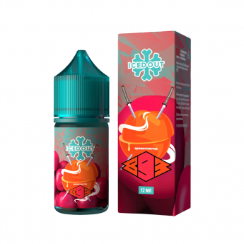 Основа Glitch Sauce "ICED OUT" - Персик, малина, 12 мл
