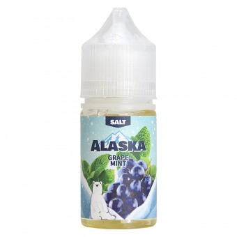 Е-жидкость Alaska Salt - Grape Mint - Виноград мята