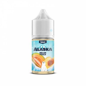 Е-жидкость Alaska Salt - Melon Peach - Охлажденный микс из дыни и персика