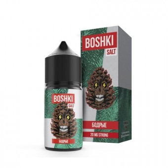 Е-жидкость Boshki Salt Бодрые - Замороженный хвойный энергетик