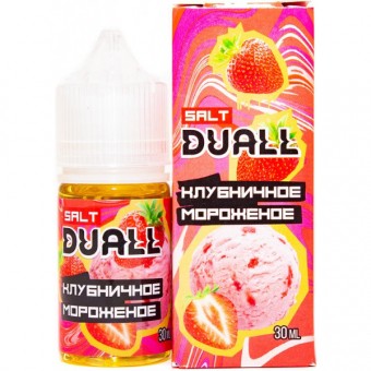 Е-жидкость Duall - Клубничное мороженое Е-жидкость Duall - Клубничное мороженое