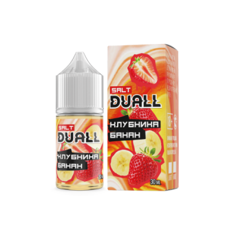 Е-жидкость Duall - Клубника, банан Е-жидкость Duall - Клубника, банан