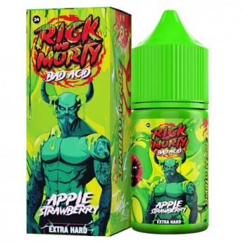 Жидкость Rick and Morty Bad ACID - Яблоко Клубника (App Strwbrry)