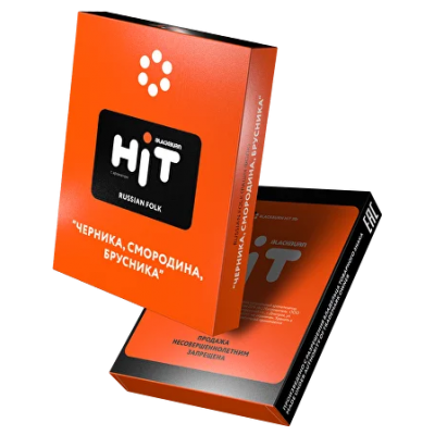 Табак для кальяна BlackBurn Hit Черника, смородина, брусника (Russian Folk)