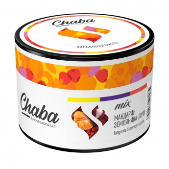 Кальянная смесь Chaba - Мандарин-земляника-личи, 50гр
