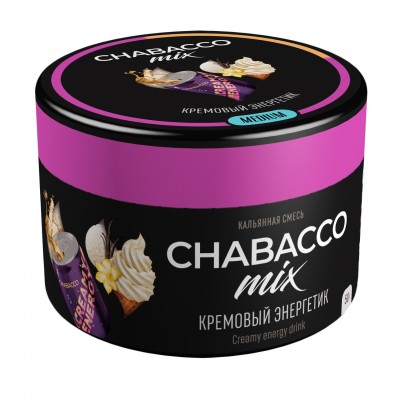 Кальянная смесь Chabacco Кремовый энергетик Creamy energy, 50гр