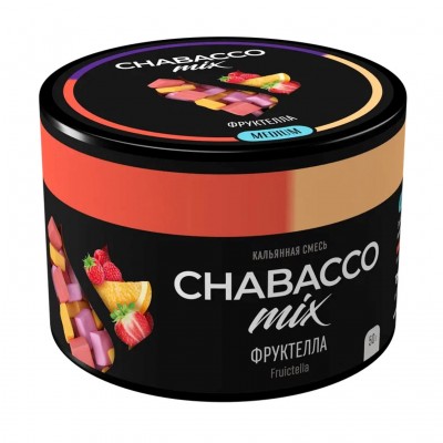 Кальянная смесь Chabacco Фруктелла Fruktella, 50гр