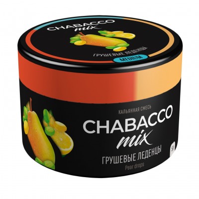 Кальянная смесь Chabacco Грушевые леденцы Mix Pear Drops, 50гр
