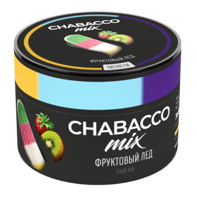 Кальянная смесь Chabacco Фруктовый лед Mix Fruit ice, 50гр