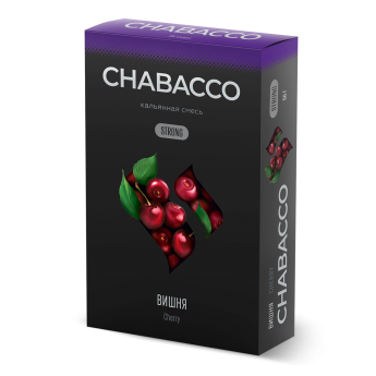 Смесь для кальяна Chabacco - Вишня - Cherry Strong 50 гр