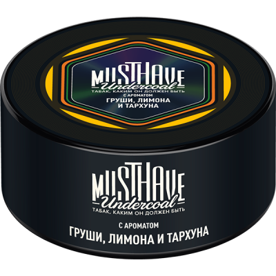 Табак для кальяна Must Have Груша, лимон, тархун (Green Tonic)
