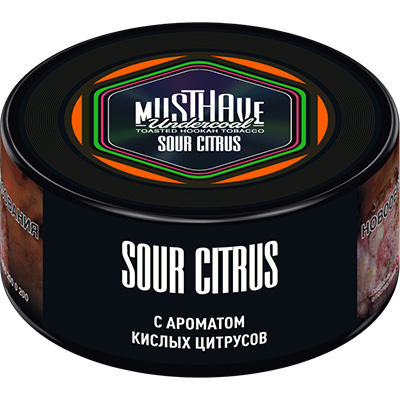 Табак для кальяна Must Have Кислые фрукты (Sour Citrus)