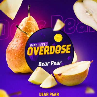 Табак для кальяна Overdose Домашняя груша (Dear Pear)