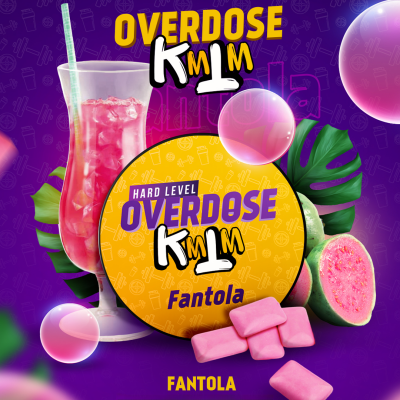 Табак для кальяна Overdose Тропическая газировка (Fantola)