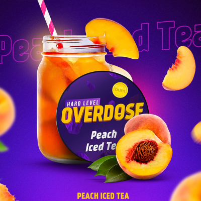 Табак для кальяна Overdose Персиковый чай (Peach Iced Tea)