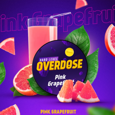 Табак для кальяна Overdose Розовый грейпфрут (Pink Grapefruit)