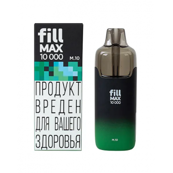 Одноразовый вейп Fill Max 10000 - Мята (F10)