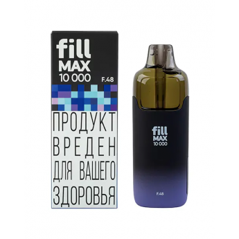 Одноразовый вейп Fill Max 10000 - Черника (F48)