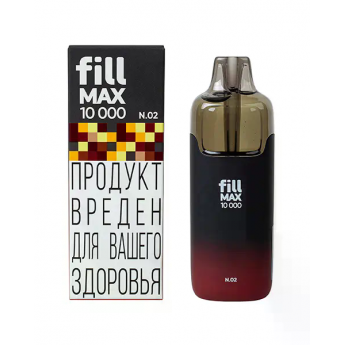 Одноразовый вейп Fill Max 10000 - Кола с лимоном (N02)