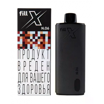 Одноразовый вейп Fill X 5000 - Кола с Лимоном (N06)