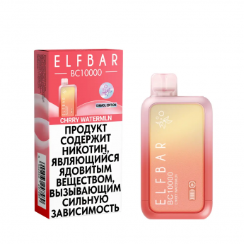 Одноразовый вейп Elf Bar BC10000 - Вишня, арбуз (Chrry Watermln)