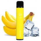Оригинальный Elf Bar 850 (до 1500 затяжек) - Banana ICE - Ледяной банан. Одноразовый электронный испаритель (парогенератор)