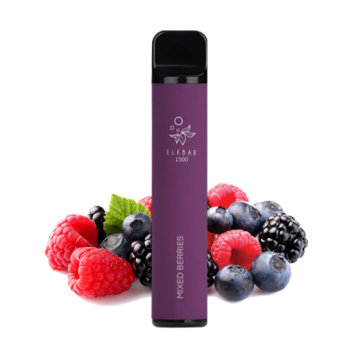 Одноразовый вейп Elf Bar 1500 Микс ягод (Mxed Brr)