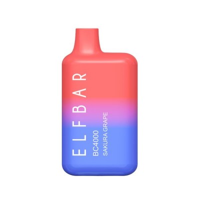 Одноразовый вейп Elf Bar BC4000 Сакура Виноград (Sakura Grape)