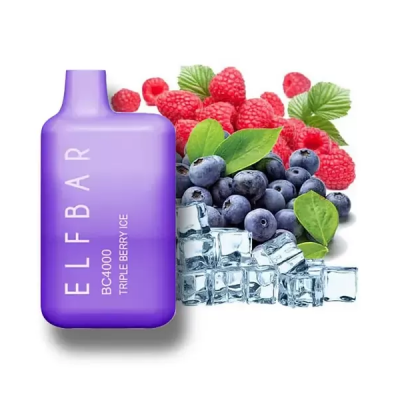 Одноразовый вейп Elf Bar BC4000 - Черника ежевика малина холодок (Triple Berry ice)
