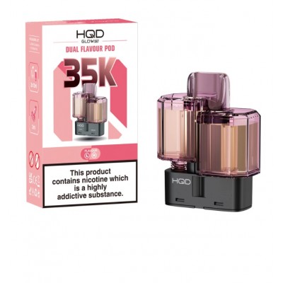 Картридж HQD Dual Розовый лимонад / Вишня кола (Pink & Ruby)