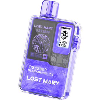Одноразовый вейп Lost Mary 12000 - Холодная Ежевика
