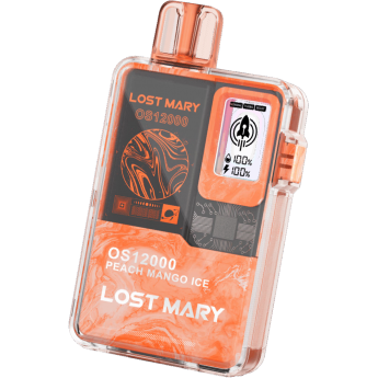 Одноразовый вейп Lost Mary 12000 - Холодный Персик с манго