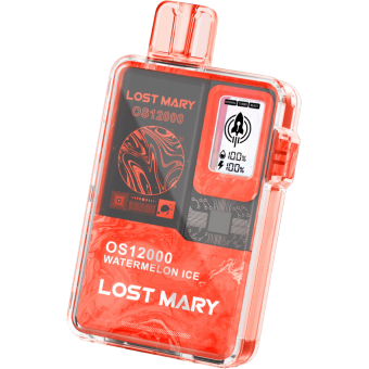 Одноразовый вейп Lost Mary 12000 - Ледяной арбуз Одноразовый вейп Lost Mary 12000 - Ледяной арбуз