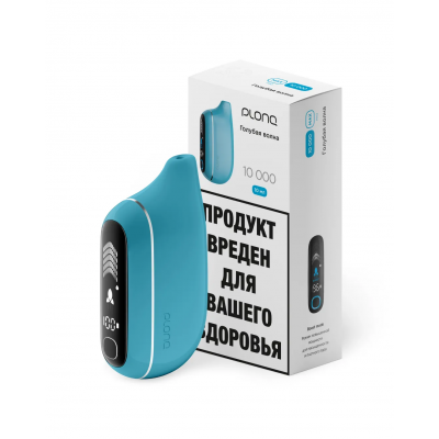 Одноразовый вейп PLONQ 10000 - Голубой Лимонад (Голубая волна)