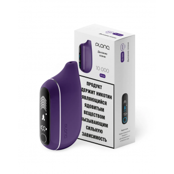 Одноразовый вейп PLONQ 10000 - Виноград (Дыхание осени)