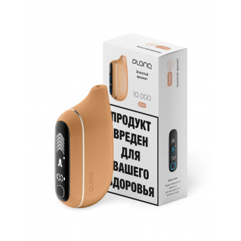 Одноразовый вейп PLONQ 10000 - Персик (Золотой аромат)