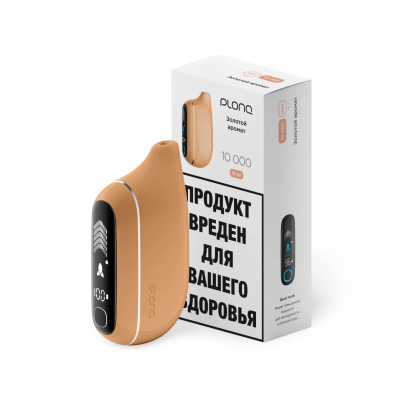 Одноразовый вейп PLONQ 10000 - Персик (Золотой аромат)