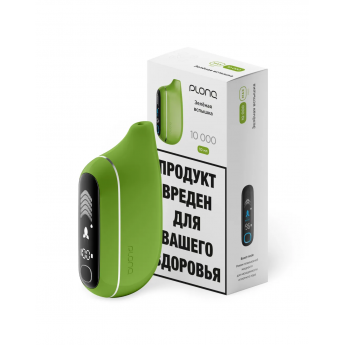 Одноразовый вейп PLONQ 10000 - Киви Лайм (Зеленая вспышка)