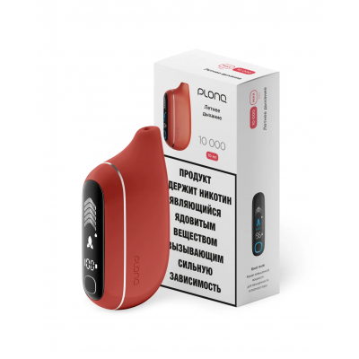 Одноразовый вейп PLONQ 10000 - Малина мята (Летнее дыхание)