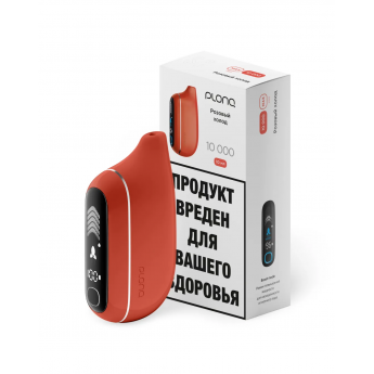 Одноразовый вейп PLONQ 10000 - Клубника (Розовый холод)