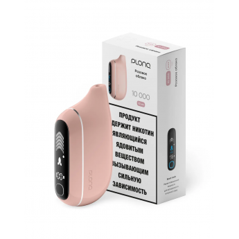 Одноразовый вейп PLONQ 10000 - Клубничное Мороженое (Розовое облако)