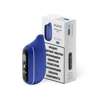 Одноразовый вейп PLONQ 10000 - Голубика малина (Сумеречный лес)