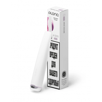 Одноразовый вейп PLONQ 4000 - Сакура Виноград (Цветение сакуры)