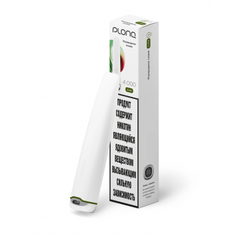 Одноразовый вейп PLONQ 4000 - Киви Гранат (Изумрудное пламя)