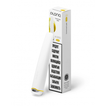 Одноразовый вейп PLONQ 4000 - Кислый ананас (Солнечный удар)