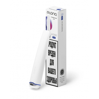 Одноразовый вейп PLONQ 4000 - Голубика Малина (Сумеречный лес)